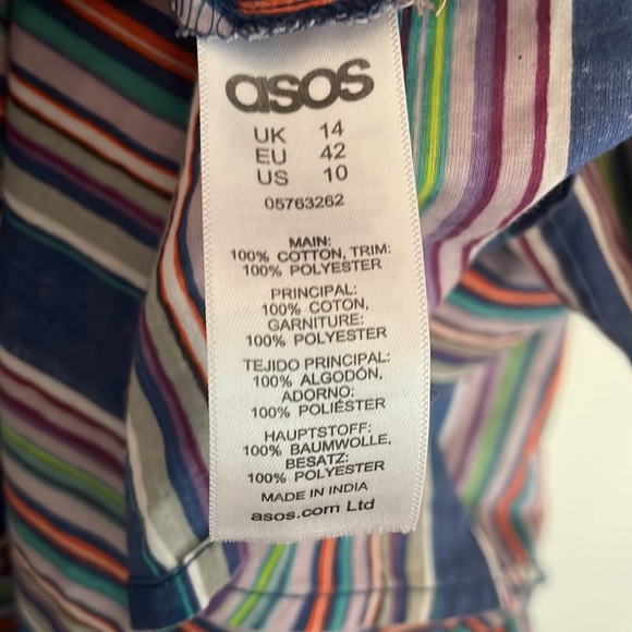 ASOS 100% Cotton Boho Midi Dress - Picture 5 of 5